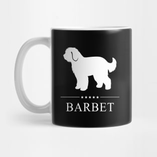 Barbet White Silhouette Mug